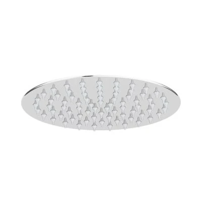 Round shower head only no arm